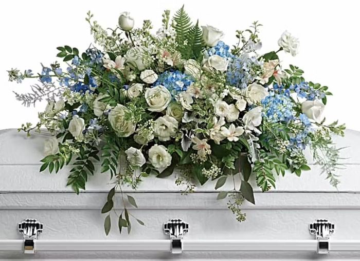 Casket Spray - Tender Remembrance