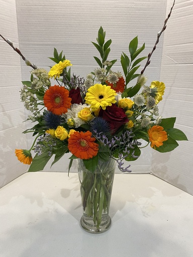 Vase Tall - Fall Color